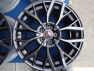 JDM Genuine Subaru WRX STi Late Model 8.5J/+55 PCD 114.3 4-Wheel Set No Tires - Image 6