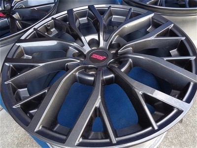JDM Genuine Subaru WRX STi Late Model 8.5J/+55 PCD 114.3 4-Wheel Set No Tires - Image 7