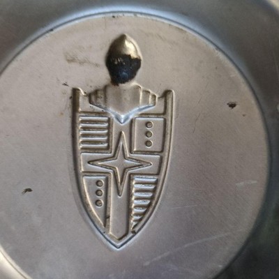 JDM Vintage Lincoln Continental wheel caps No Tires - Image 4