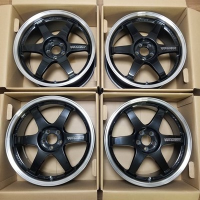 JDM Limited Model188J +45 PCD100 RAYS TE37TTA-PM STI BRZ 86 Legacy Pri No Tires