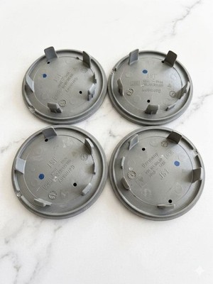 JDM Genuine Porsche Turbo center wheel caps 4-individual set turbosilv No Tires - Image 3