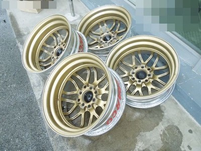 JDM Rare... Out of print original vintage Sparco 15-inch racing wheels (No Tires) - 画像 (2)