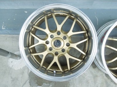 JDM Rare... Out of print original vintage Sparco 15-inch racing wheels (No Tires) - 画像 (3)