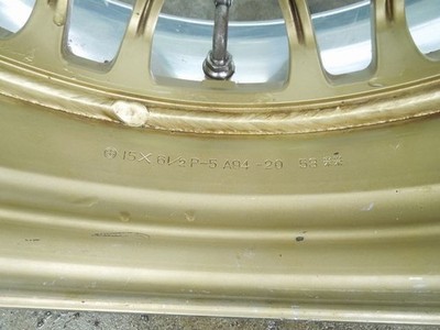 JDM Rare... Out of print original vintage Sparco 15-inch racing wheels (No Tires) - 画像 (7)