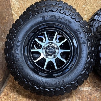 JDM Rare WEDSMUD167J+38114.3/5-holeComes with M/T tires with excellent No Tires - Image 2