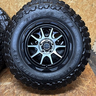 JDM Rare WEDSMUD167J+38114.3/5-holeComes with M/T tires with excellent No Tires - Image 4