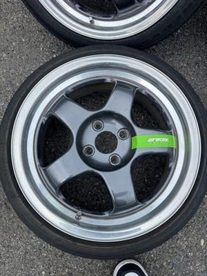 JDM Out of print Work Maistoer S1R 16x7J +35 4 pieces No Tires - Image 2