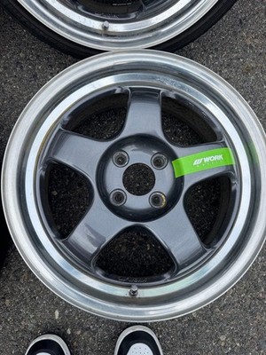 JDM Out of print Work Maistoer S1R 16x7J +35 4 pieces No Tires - Image 3