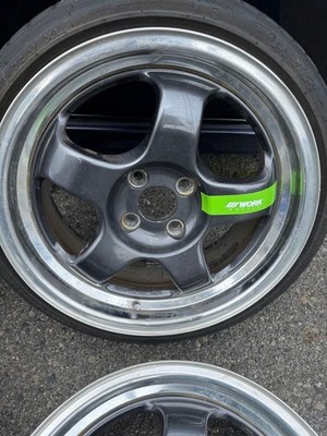 JDM Out of print Work Maistoer S1R 16x7J +35 4 pieces No Tires - Image 4