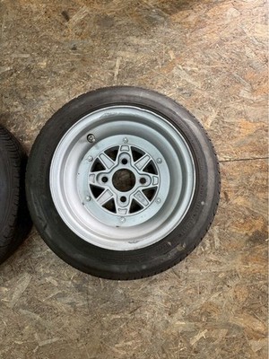 JDM RareSSR MK-3 Mark 3 138.5J±0 PCD110 4-hole 4H Deep Rim RX-7 Savann No Tires - Image 3