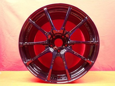 JDM Lightweight FRcar Wedssports SA-55M Used Aluminum Wheels 4Book 8/9 No Tires - Image 8