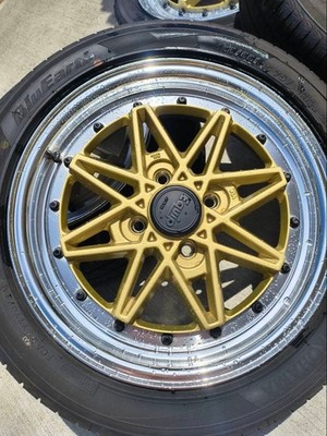 JDM Pickup only: WORK Equip 15-inch tire and wheel set 4 books No Tires - Image 2