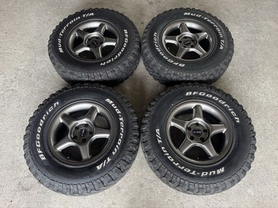 JDM RareJeep Wrangler16x7J 5H/114.3BRADLEY4x4EngineeringTJXJ etc. No Tires - Image 2