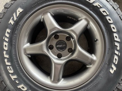 JDM RareJeep Wrangler16x7J 5H/114.3BRADLEY4x4EngineeringTJXJ etc. No Tires - Image 3