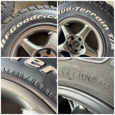 JDM RareJeep Wrangler16x7J 5H/114.3BRADLEY4x4EngineeringTJXJ etc. No Tires - Image 8