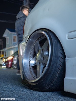 JDM Contra Five 16-inch deep-dish wheels No Tires