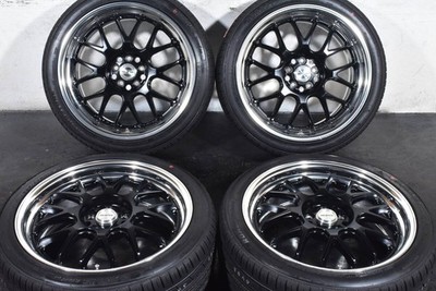 JDM WORK Meister M1R 18-inchPCD100 7.5J +43ROADSTONE225/40R18Prius Cor No Tires