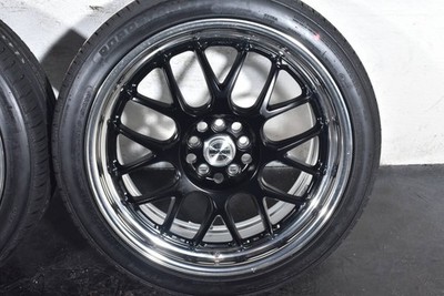 JDM WORK Meister M1R 18-inchPCD100 7.5J +43ROADSTONE225/40R18Prius Cor No Tires - Image 3