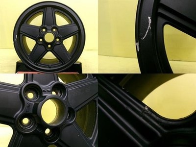 JDM Rare out-of-print LEONARD DRAG 902 6.5J 155/114.3 +25 Repair Base (No Tires) - 画像 (2)