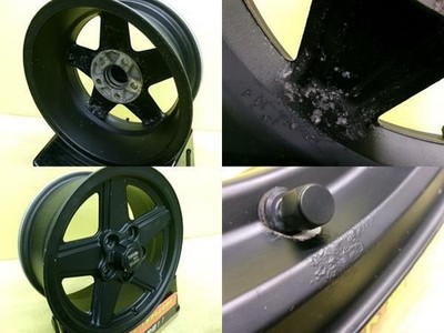 JDM Rare out-of-print LEONARD DRAG 902 6.5J 155/114.3 +25 Repair Base (No Tires) - 画像 (9)