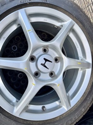 JDM S-6543 Rare S2000 Genuine Aluminum Wheels BBS Bridgestone 4Book AP No Tires - Image 3