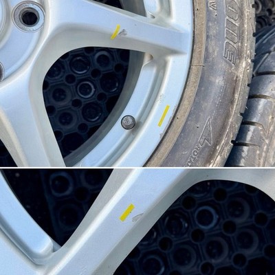JDM S-6543 Rare S2000 Genuine Aluminum Wheels BBS Bridgestone 4Book AP No Tires - Image 4