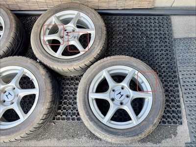 JDM S-6543 Rare S2000 Genuine Aluminum Wheels BBS Bridgestone 4Book AP No Tires - Image 5