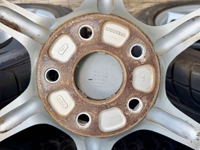 JDM S-6543 Rare S2000 Genuine Aluminum Wheels BBS Bridgestone 4Book AP No Tires - Image 9
