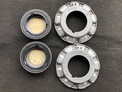 JDM WORK Work Used Wheel Center Caps Set of 2 Individual No Tires - Image 4