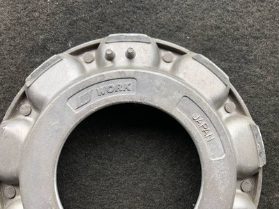 JDM WORK Work Used Wheel Center Caps Set of 2 Individual No Tires - Image 5