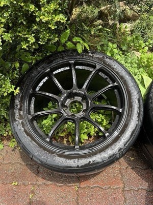 JDM ADVAN RACING RZ-F2 18-inch 10.5J +15 PCD114 5H lightweight forging No Tires - Image 4