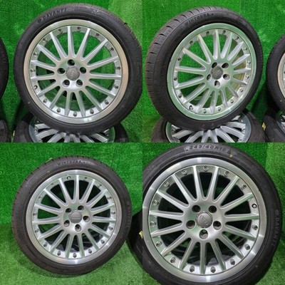 JDM BBS Audi Calito wheels 15-spoke design 18x8J ET48 DAVANTI 245/40 R No Tires - Image 3