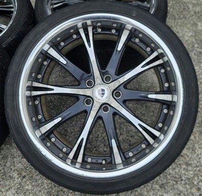 JDM WORK SCHWERT SC4 20-inch aluminum wheels/tires 4-book set No Tires - Image 2