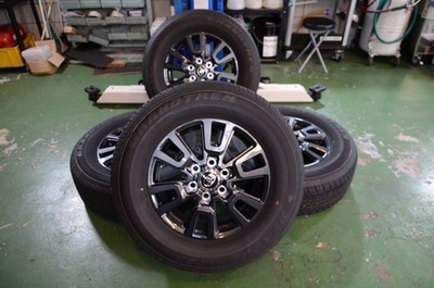 JDM Toyota Land Cruiser 250 VX Genuine Wheels & Tires 4-Book Set with No Tires