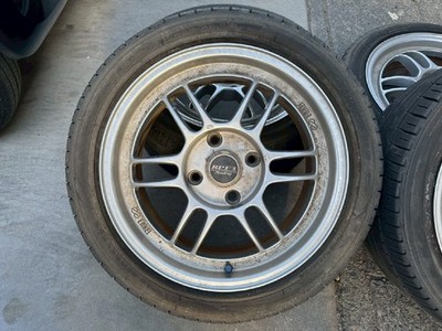 JDM ENKEI RPF1 16-inch 7J +43 4h114.3 Aluminum Wheels with Tires Light No Tires - Image 3