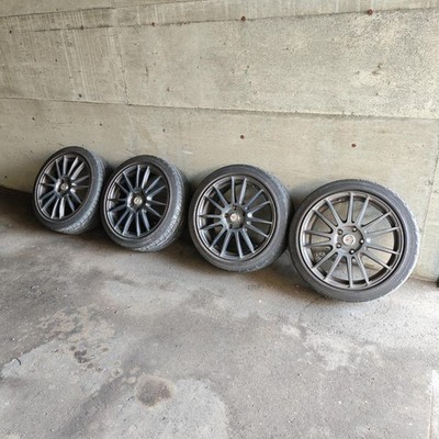 JDM G-games 77AROUSAL/205/45R17/114.3-5H_4-Wheel Set (No Tires)
