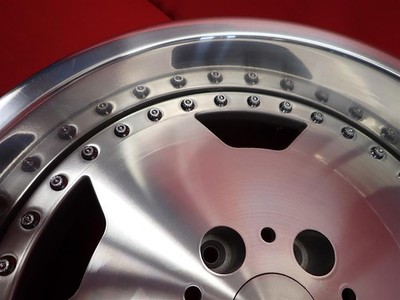 JDM Deep rim approximately 60mm out of production rare used Stich Dish No Tires - Image 10