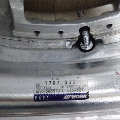 JDM WORK EUROLINE 17-inch PCD100 4-Book No Tires - Image 9