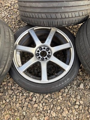 JDM WORK work emotion XT7 18-inch 8.5J 4-Book Set No Tires - Image 2