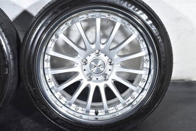JDM WEDS Maverick 815F 18-inch wheelsPCD114.3 7.5J +38Goodyear Eagle R No Tires - Image 3