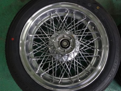 JDM Fortex Imperial Center Rock late model 2-Wheel Set tire warts remai (No Tires) - 画像 (3)