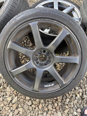JDM WORK work emotion XT7 18-inch 8.5J 4-Book Set No Tires - Image 5