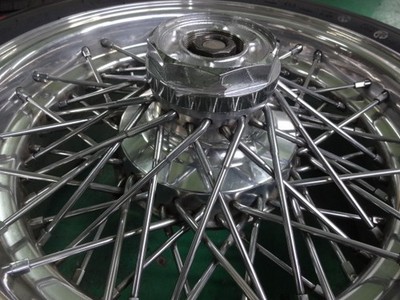 JDM Fortex Imperial Center Rock late model 2-Wheel Set tire warts remai (No Tires) - 画像 (5)