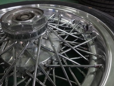 JDM Fortex Imperial Center Rock late model 2-Wheel Set tire warts remai (No Tires) - 画像 (6)