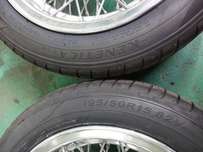 JDM Fortex Imperial Center Rock late model 2-Wheel Set tire warts remai (No Tires) - 画像 (7)