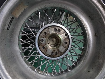 JDM Fortex Imperial Center Rock late model 2-Wheel Set tire warts remai (No Tires) - 画像 (9)