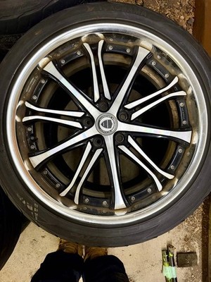 JDM WORK SCHWERT 20-inch 8-Book Set No Tires - Image 3