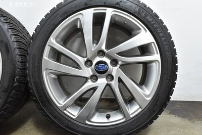 JDM For replacement Subaru Levorg genuine 18in 7.5J +55 114.3 Michelin No Tires - Image 6