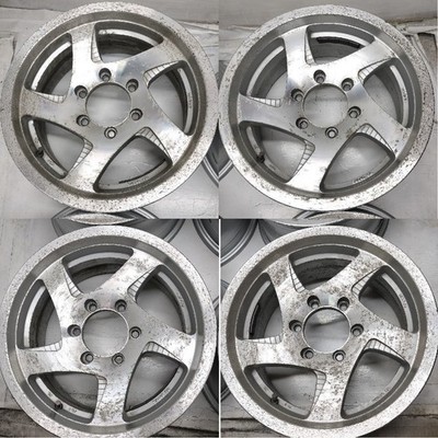 JDM Destination specified Rare 16x7J 6H -139.7 Wheel 4Book Set - Boo No Tires - Image 2