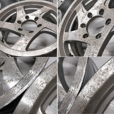 JDM Destination specified Rare 16x7J 6H -139.7 Wheel 4Book Set - Boo No Tires - Image 3